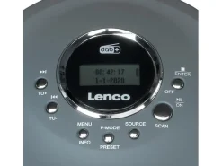 Lenco MP3 Player CD-400GY Grau