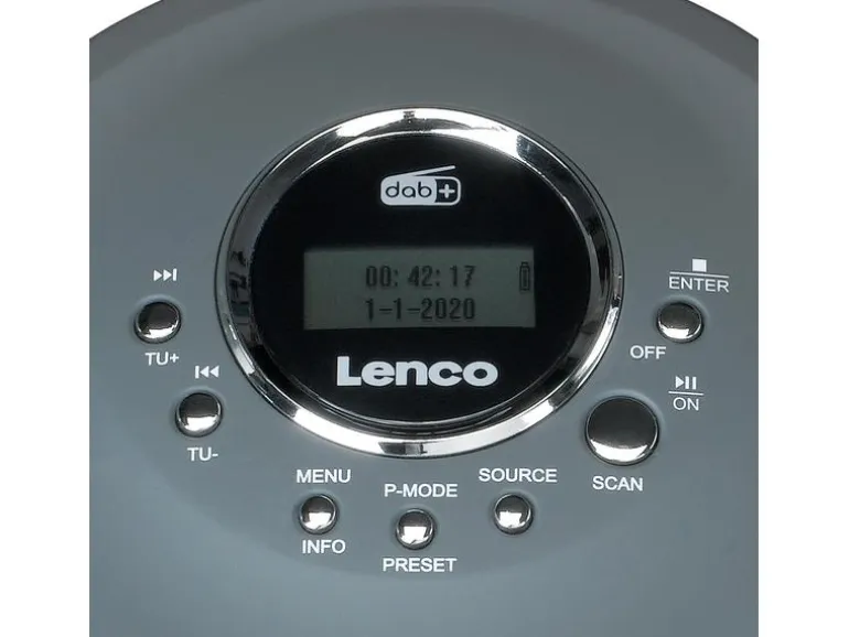 Lenco MP3 Player CD-400GY Grau