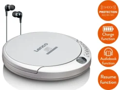 Lenco MP3 Player CD-201 Silber