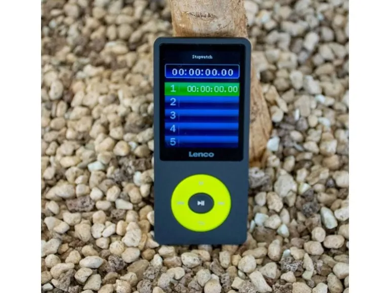 Lenco MP3 Player Xemio-860 Neongrün; Schwarz