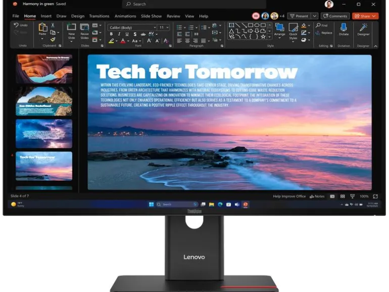 Lenovo Monitor ThinkVision T27QD-40 27 ", 2560 x 1440 (WQHD)