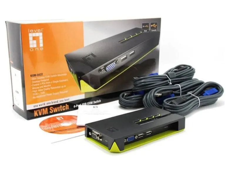 LevelOne KVM Switch KVM-0422