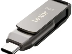 Lexar USB-Stick JumpDrive Dual Drive D400 256 GB
