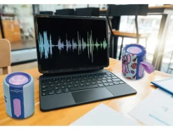 Lexibook 2-in-1 Portable Bluetooth Stitch Blau