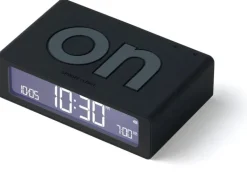 Lexon Digitalwecker Flip Mini Schwarz