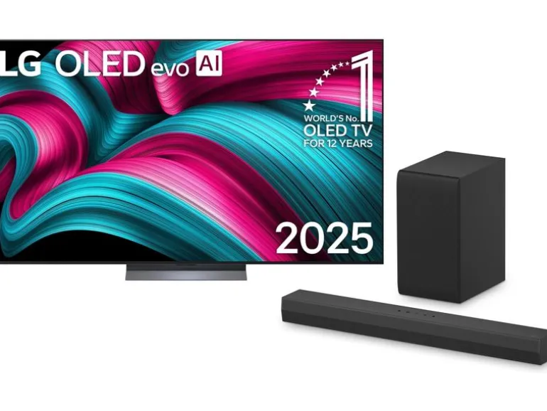 LG TV OLED48C57 inkl. DS40T Soundbar 48", (Ultra HD 4K), OLED