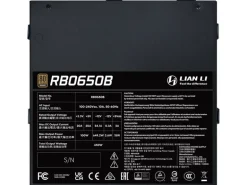 Lian Li Netzteil Lian Li RB650 650 W Schwarz
