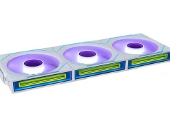 Lian Li PC-Lüfter UNI FAN SL120 RGB 3er-Pack, weiss