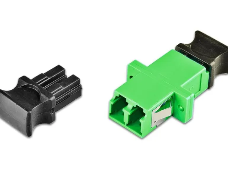 Lightwin LWL-Kupplung Singlemode LC/APC – LC/APC, OS2, Duplex