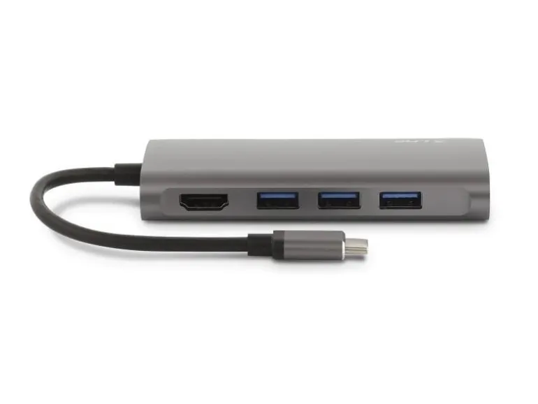 LMP Dockingstation USB-C Mini Dock Space Grau