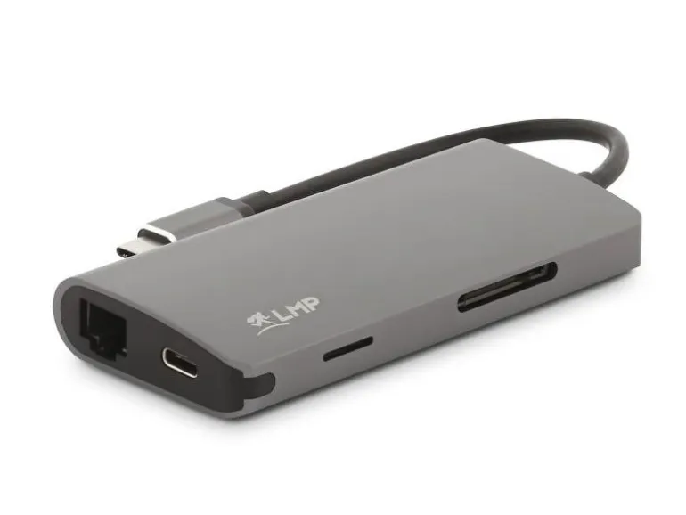 LMP Dockingstation USB-C Mini Dock Space Grau