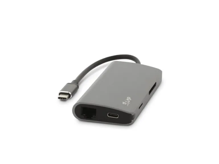 LMP Dockingstation USB-C Mini Dock Space Grau