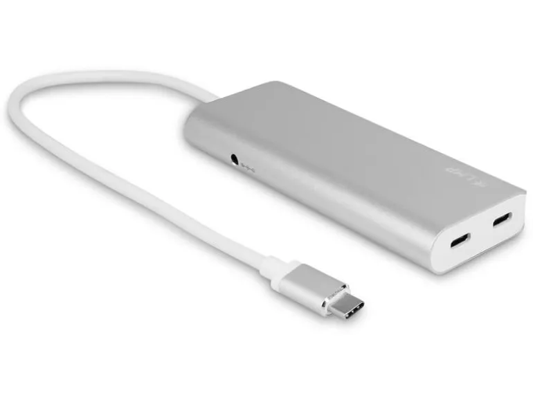 LMP USB-Hub USB Type-C – USB-A 3.0, USB -C Grau
