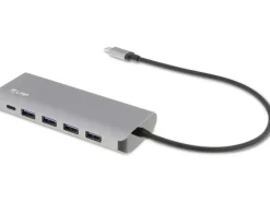 LMP USB-Hub USB Type-C – USB-A 3.0, USB -C Grau