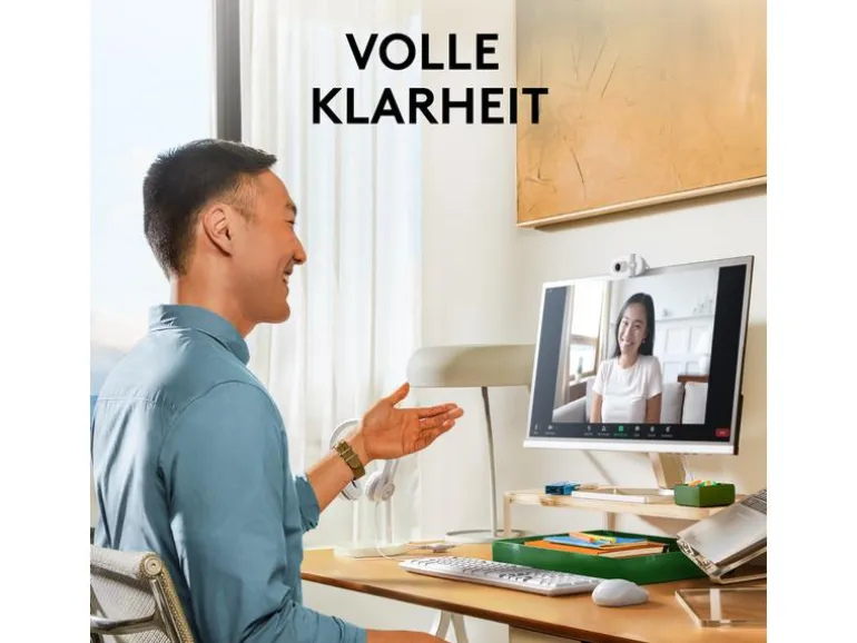 Logitech Brio 100 Weiss