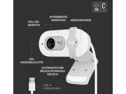 Logitech Brio 100 Weiss