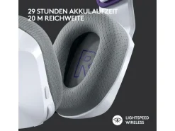 Logitech Gaming-Headset G733 Lightspeed Weiss