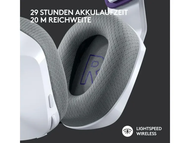 Logitech Gaming-Headset G733 Lightspeed Weiss