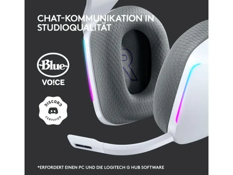 Logitech Gaming-Headset G733 Lightspeed Weiss