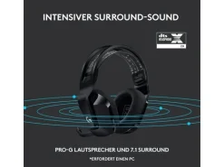 Logitech Gaming-Headset G733 Lightspeed Schwarz