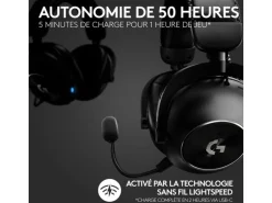 Logitech Gaming-Headset G Pro X 2 Wireless Lightspeed Gaming Schwarz