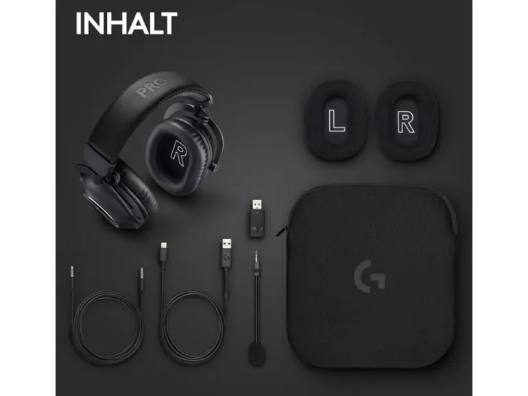 Logitech Gaming-Headset G Pro X 2 Wireless Lightspeed Gaming Schwarz