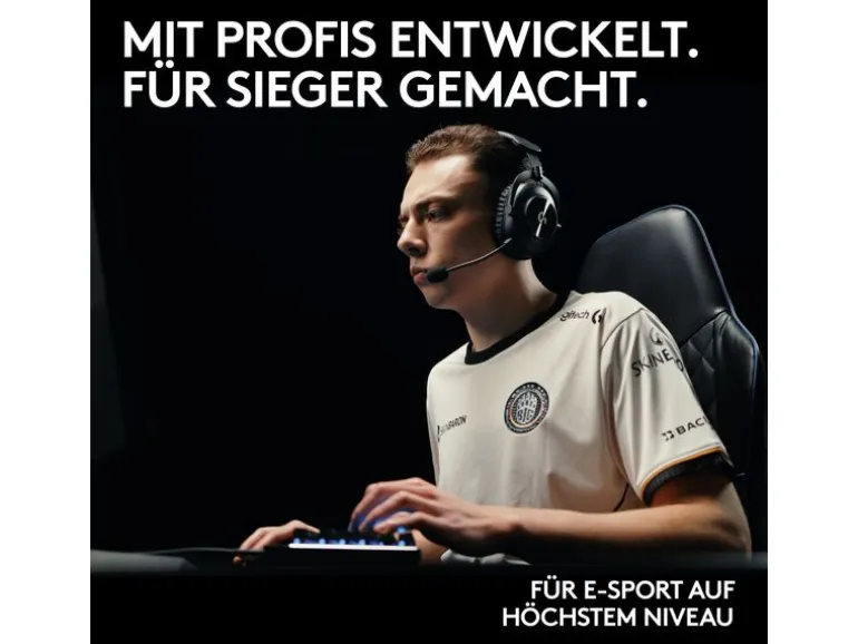 Logitech Gaming-Headset G Pro X 2 Wireless Lightspeed Gaming Schwarz