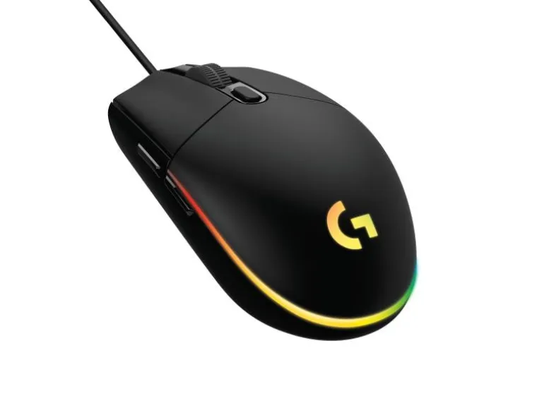 Logitech Gaming-Maus G203 Lightsync Schwarz