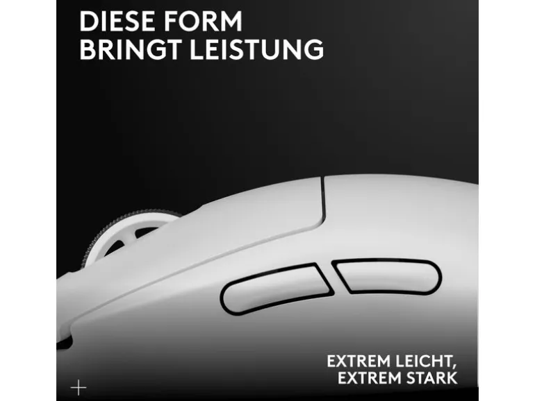 Logitech Gaming-Maus Pro X Superlight 2 Lightspeed Weiss