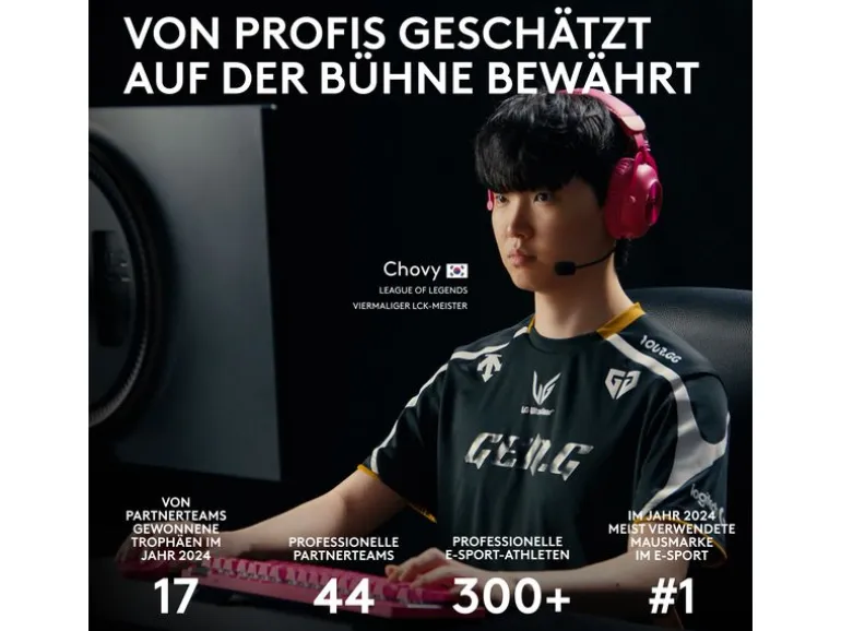 Logitech Gaming-Maus Pro X Superlight 2 Lightspeed Weiss