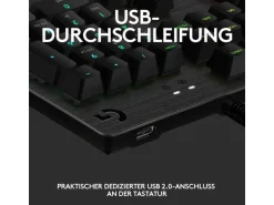Logitech Gaming-Tastatur G512 GX Brown Carbon