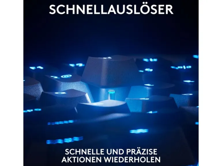 Logitech Gaming-Tastatur Pro X TKL Rapid Schwarz