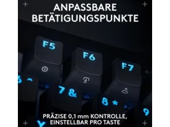 Logitech Gaming-Tastatur Pro X TKL Rapid Schwarz