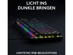 Logitech Gaming-Tastatur Pro X TKL Rapid Schwarz