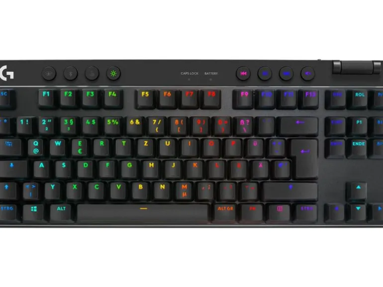 Logitech Gaming-Tastatur Pro X TKL Rapid Schwarz