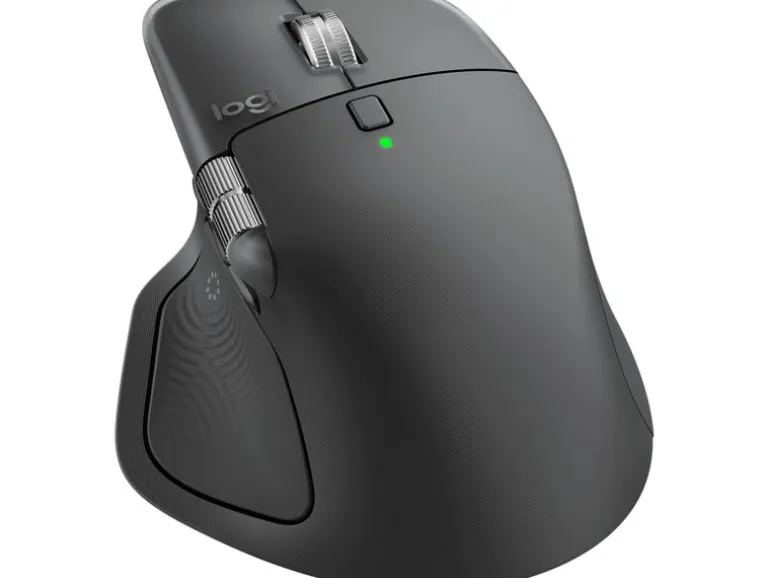 Logitech Maus MX Master 4 Bluetooth RF Wireless Schwarz