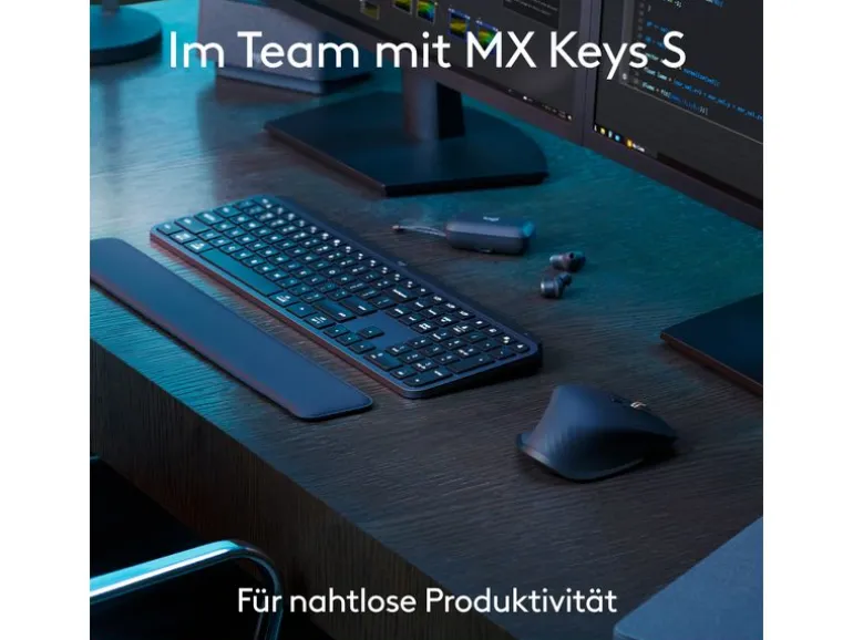 Logitech Maus MX Master 3S Bluetooth Edition ohne Empfänger