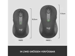 Logitech Maus Signature M650 L Graphite