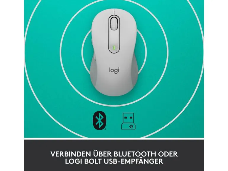 Logitech Maus Signature M650 Weiss