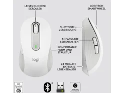 Logitech Maus Signature M650 Weiss