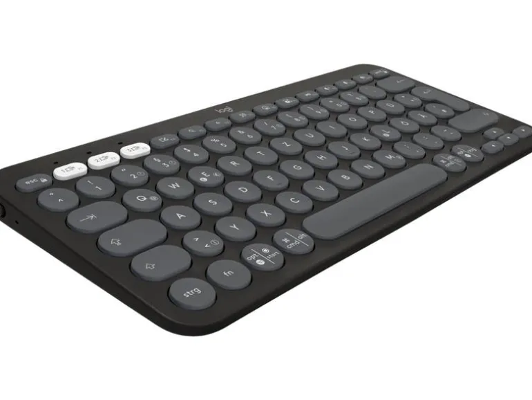 Logitech Pebble Keys 2 K380s Multi-Device-Tastatur Graphit