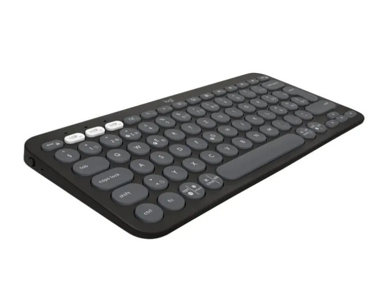 Logitech Pebble Keys 2 K380s Multi-Device-Tastatur Graphit