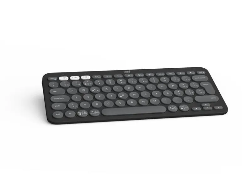 Logitech Pebble Keys 2 K380s Multi-Device-Tastatur Graphit