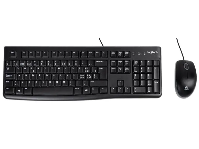 Logitech Tastatur-Maus-Set MK120 QWERTZ (CH)