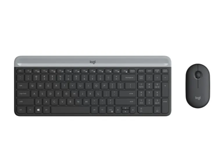 Logitech Tastatur-Maus-Set MK470 Graphite
