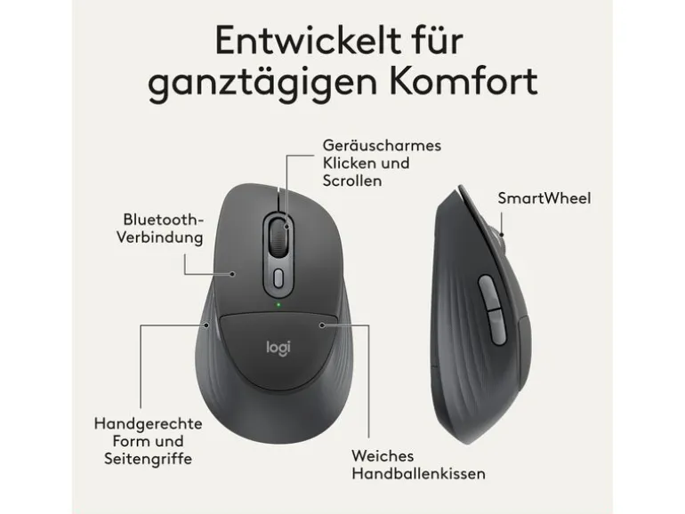 Logitech Tastatur-Maus-Set Signature Comfort Plus MK880