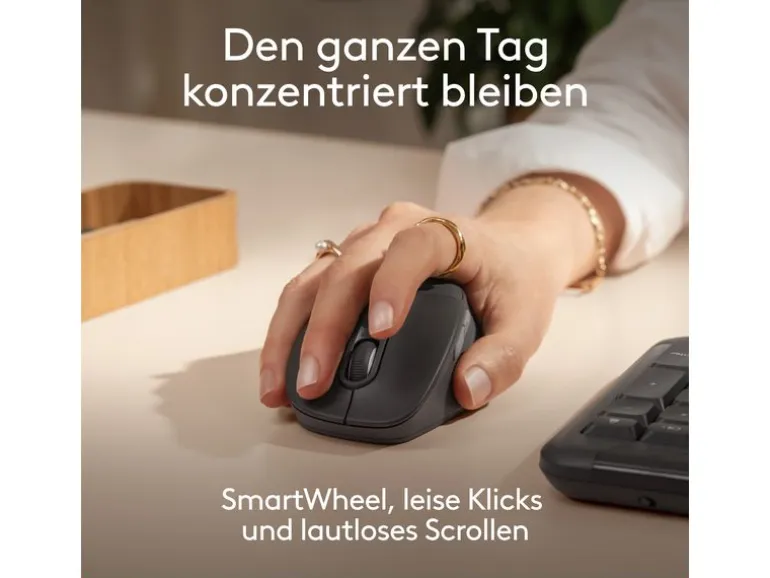 Logitech Tastatur-Maus-Set Signature Comfort Plus MK880