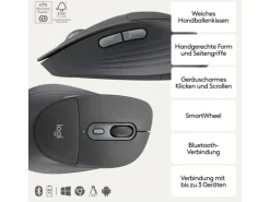 Logitech Tastatur-Maus-Set Signature Comfort Plus MK880