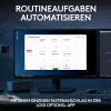 Logitech Tastatur MX Keys S Plus CH-Layout mit Handgelenkauflage