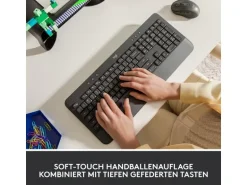 Logitech Tastatur SIGNATURE K650 Kabellos Graphit QWERTZ (CH)